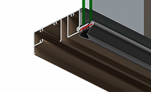 Thermally Broken Transom